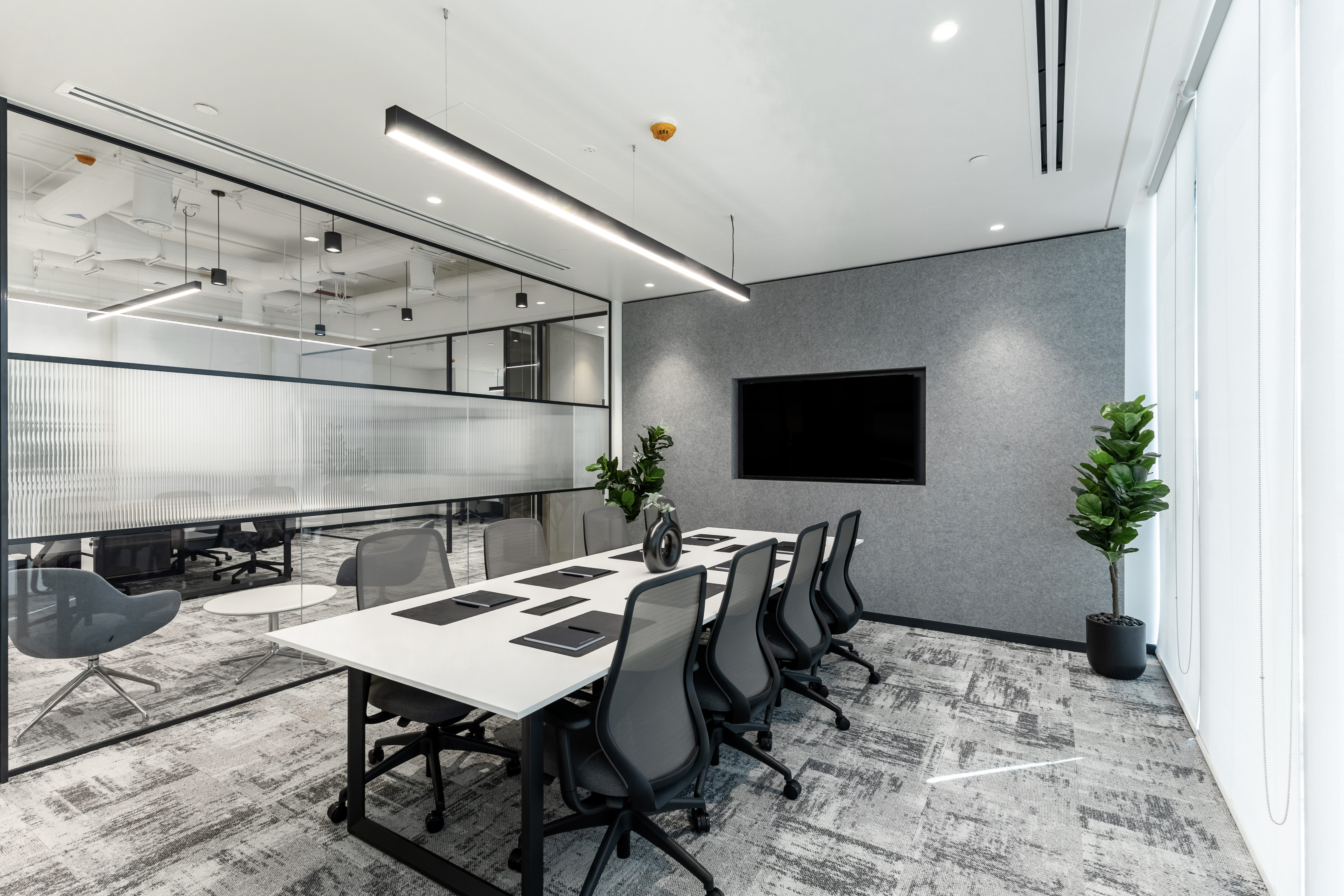 Collaborative corporate meeting area